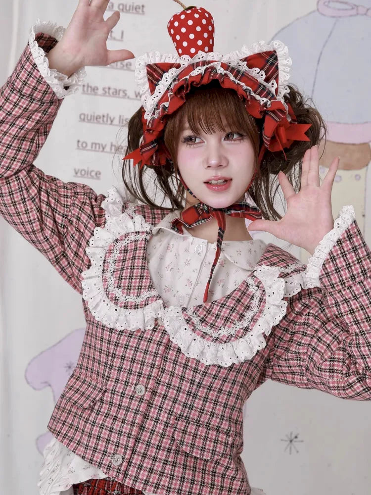 Old-fashioned Lolita cute girl niche top【s0000014103】