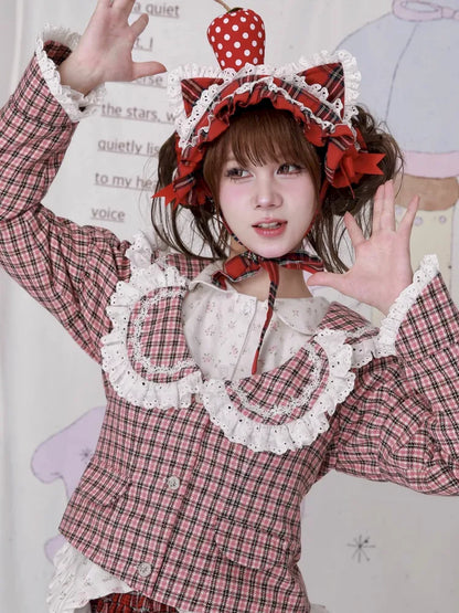 Old-fashioned Lolita cute girl niche top【s0000014103】