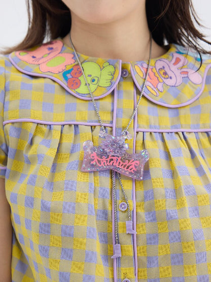 Magic Cat Bow Tie Designer Necklace【s0000017700】