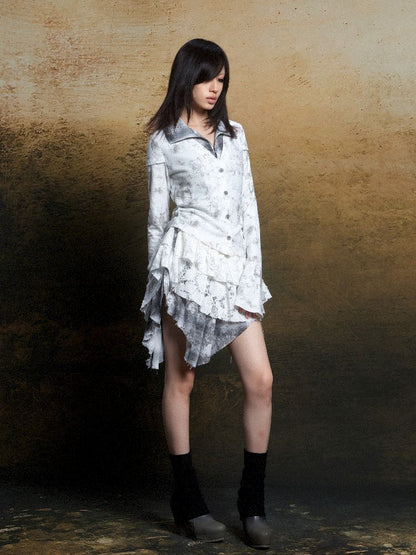 Plaid Colorblocking Splicing Dress【s0000011816】