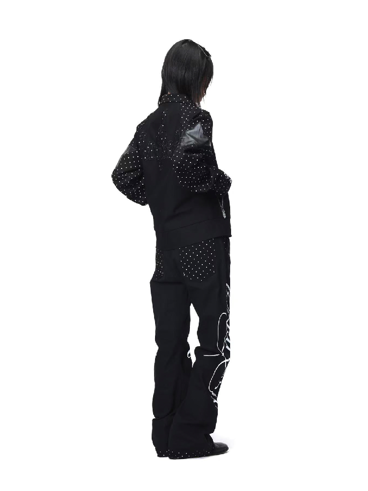 Vintage Polka Dot Knife Jeans【s0000018207】