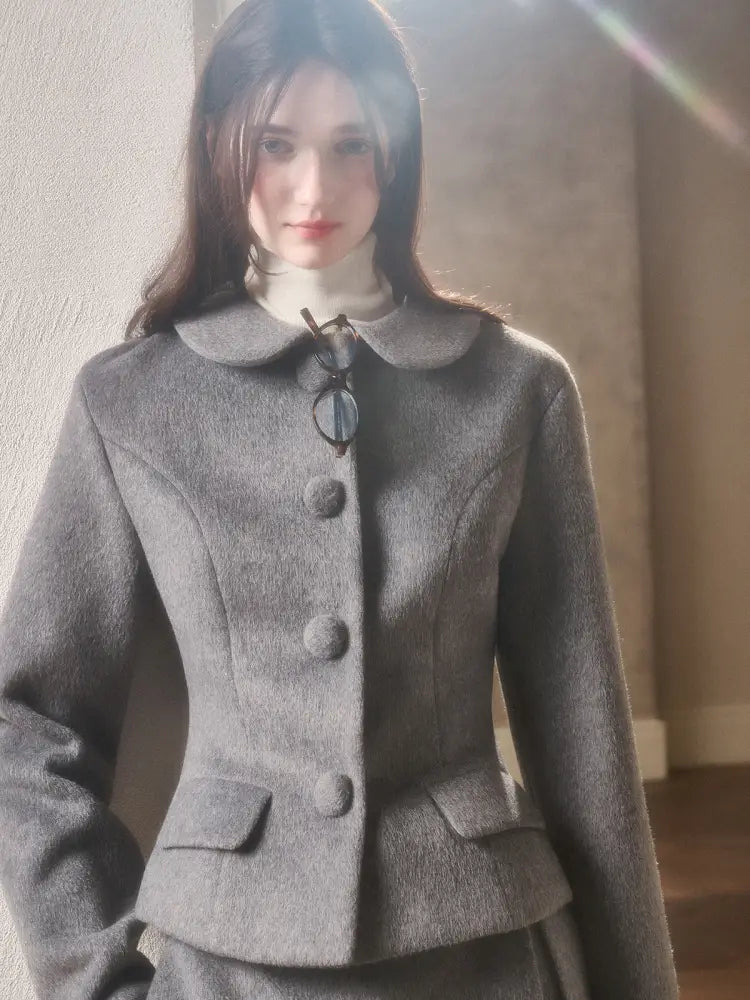 Smooth-Pile Coat & Shorts【s0000014327】