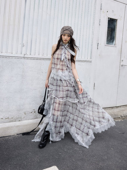 Romantic Irregular Lace Patchwork Dress【s0000016862】