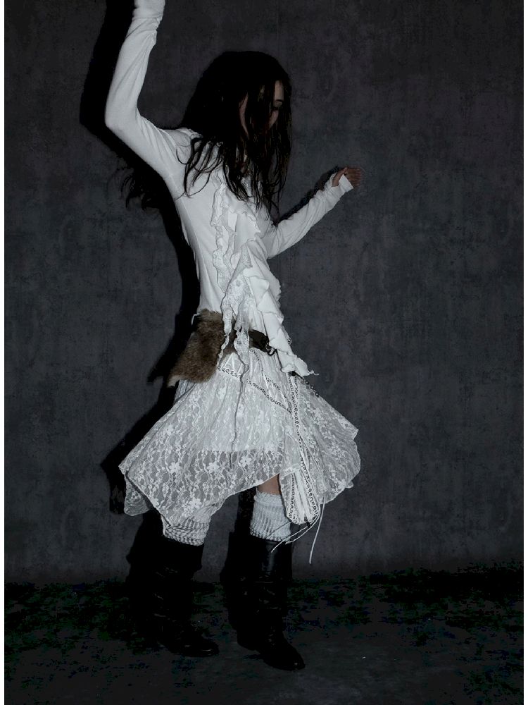 Romantic Styling Half Skirt【s0000011269】