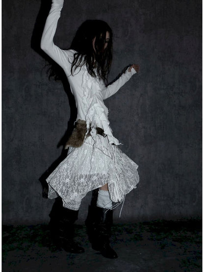 Romantic Styling Half Skirt【s0000011269】