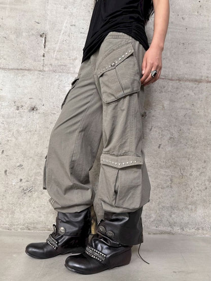 Wide Leg Narrow Crotch Work Pants【s0000012705】