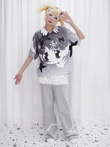 Fake Two Piece Sweatpants【s0000013880】