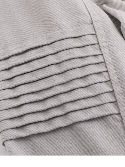 Washed Reconstructed Short Jacket【s0000015452】