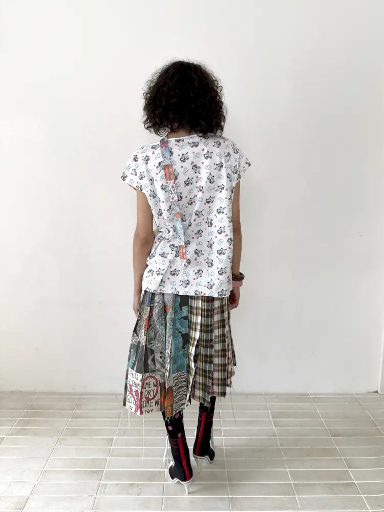 Reversible Canvas T-Shirt【s0000014198】