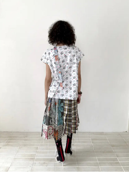 Reversible Canvas T-Shirt【s0000014198】