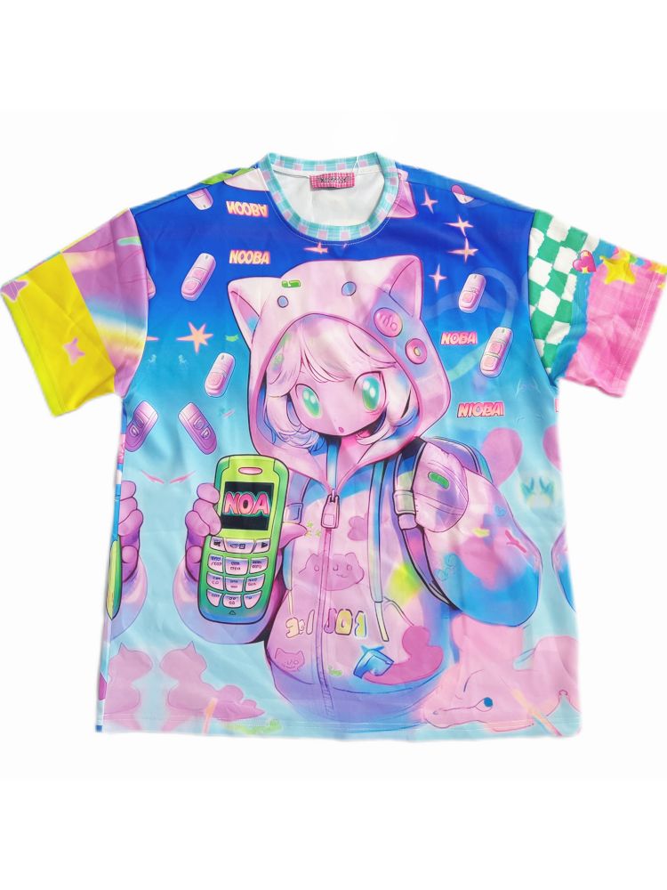 Harajuku wind cartoon tops【s0000013278】