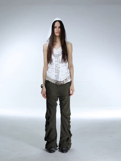 Washed Cotton Safari Scimitar Pants【s0000015905】