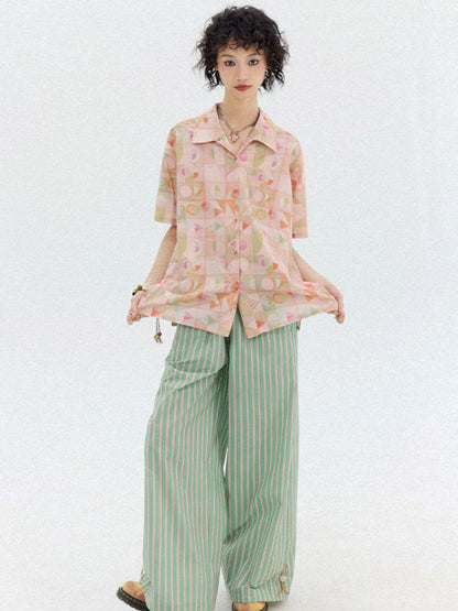 Harajuku loose-fitting top【s0000012949】