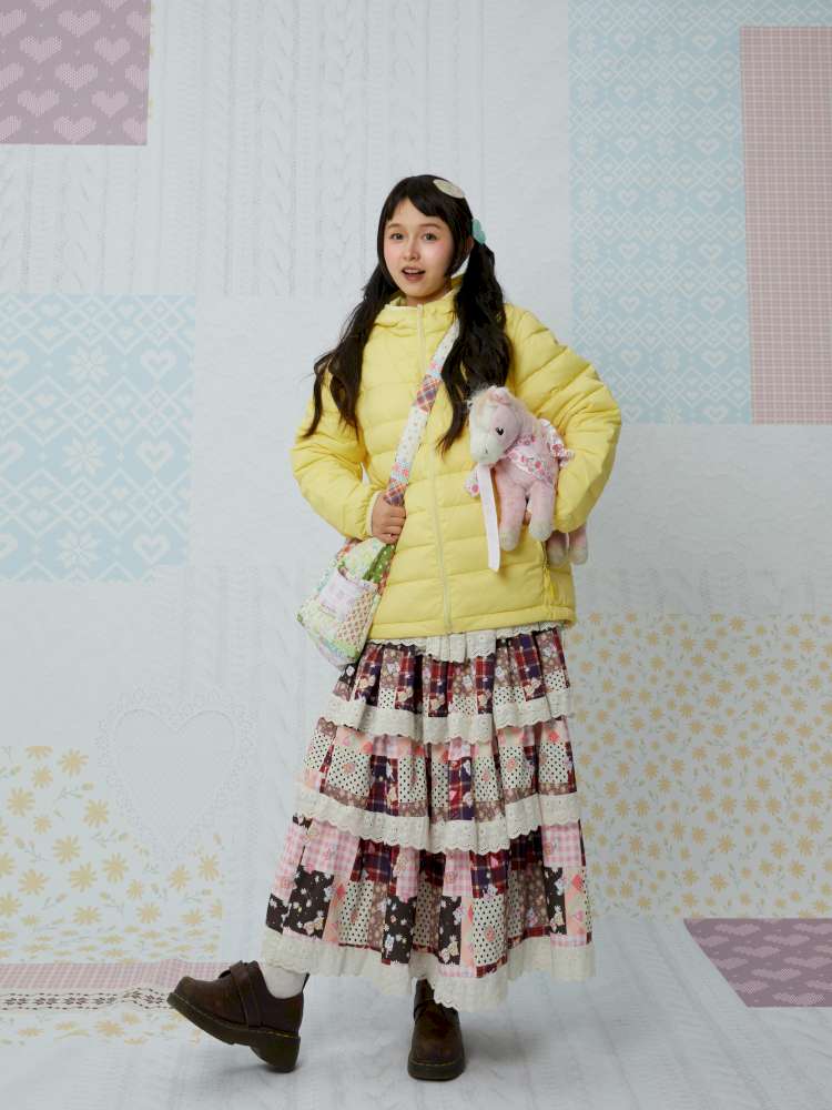 Yellow Pork Rib Warm Down Jacket【s0000015043】