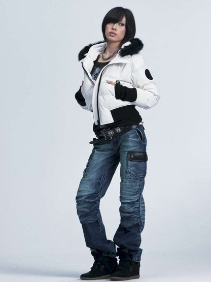 Detachable Fur Collar Padded Jacket【s0000014665】