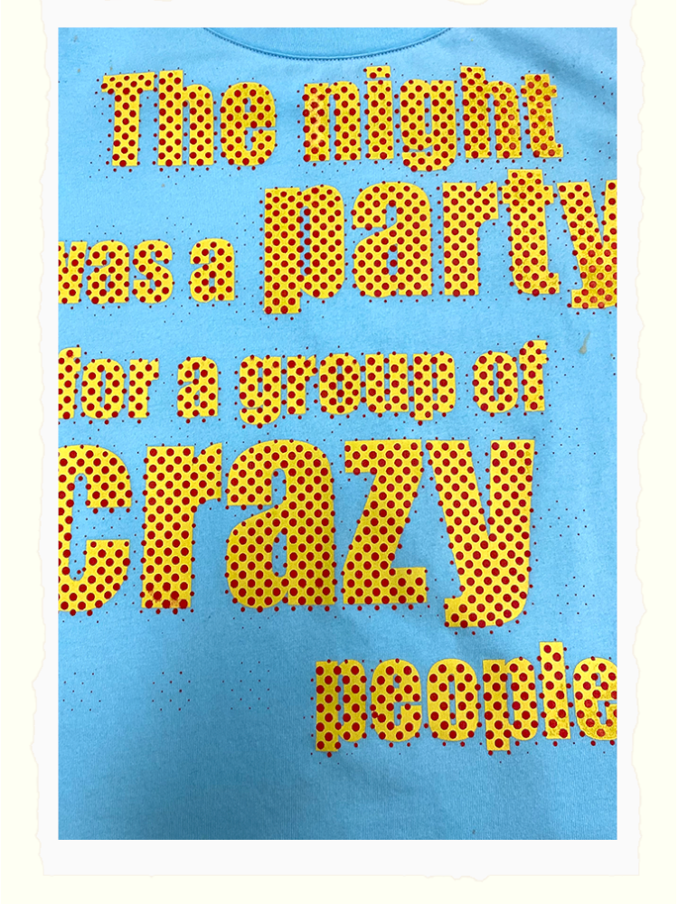 Letter Print Short Sleeve T-Shirt【s0000012423】