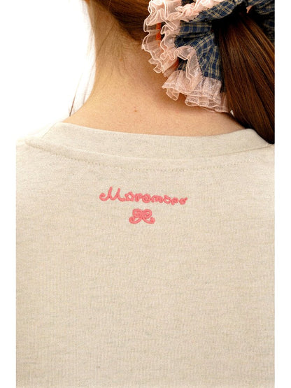 Illustration Rabbit Diamond T-shirt【s0000016093】