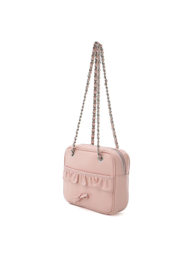 Lace Bow Crossbody Square Bag【s0000012522】