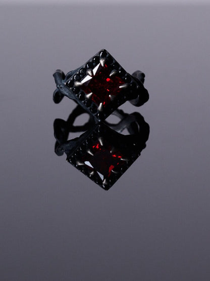 Niche Dark Punk s925 Silver Ring【s0000018830】