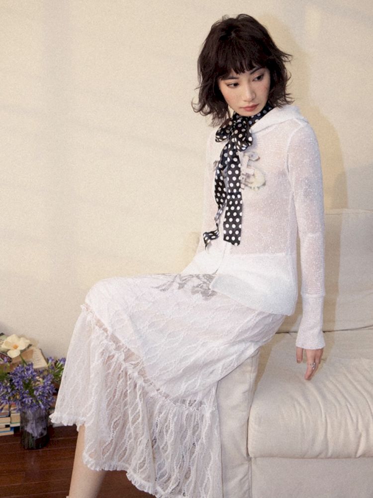 Lace Half-body Skirt【s0000012279】