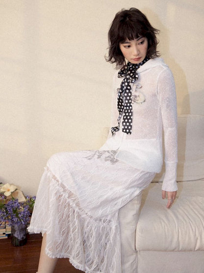 Lace Half-body Skirt【s0000012279】