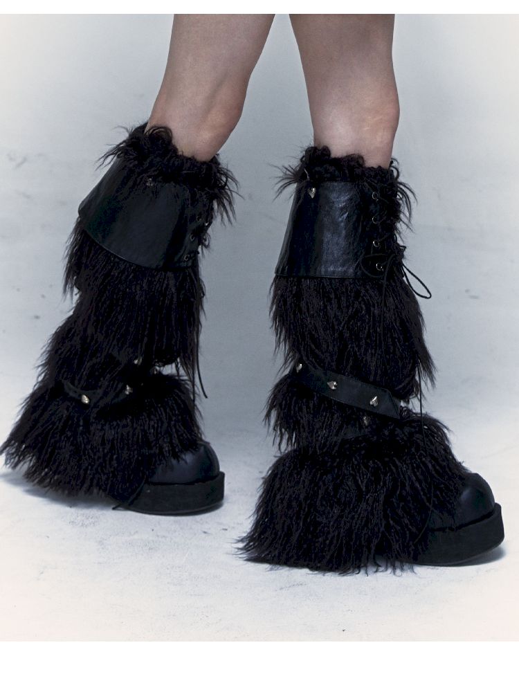 Warm Fur Legwarmers【s0000004686】