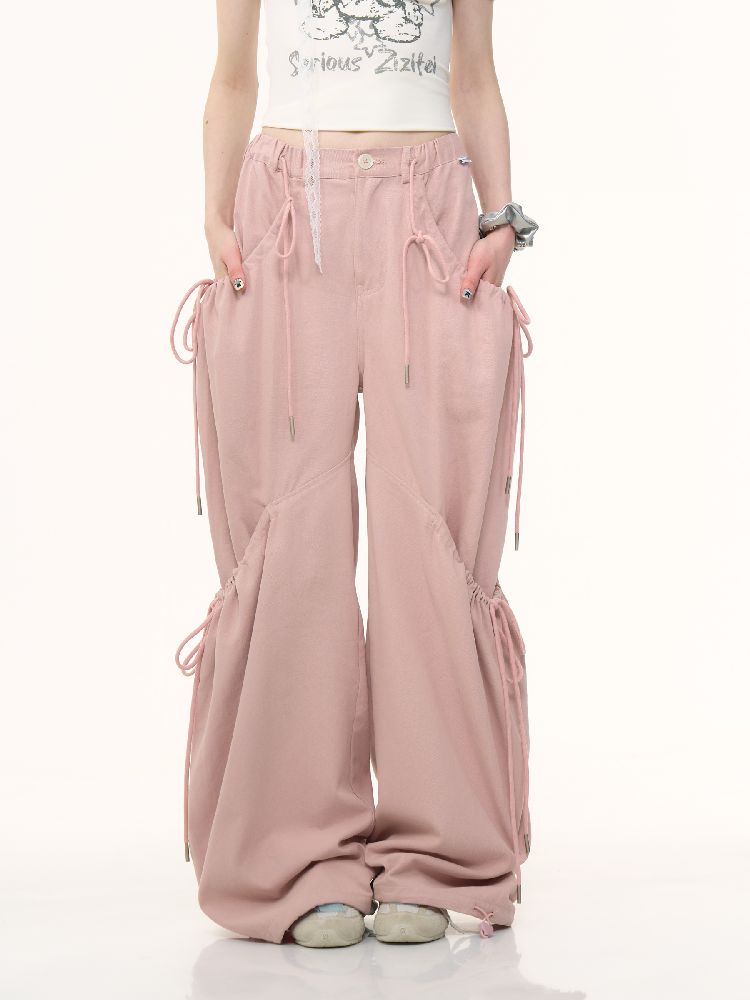 Straight Wide Leg Workwear Casual Pants【s0000012237】