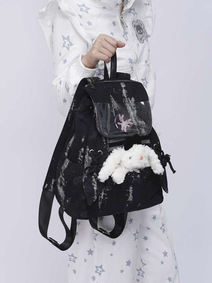Rabbit Ears Pain Cute Backpack School Bag【s0000014617】