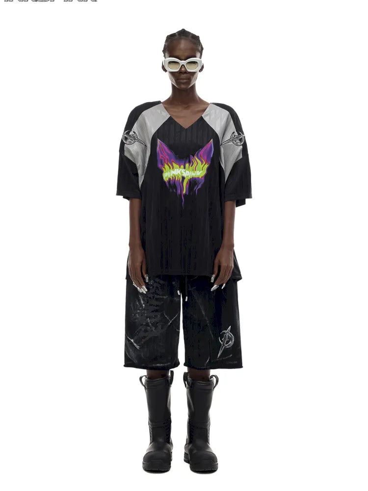 Electric Moon Flame Cat Jersey【s0000014008】