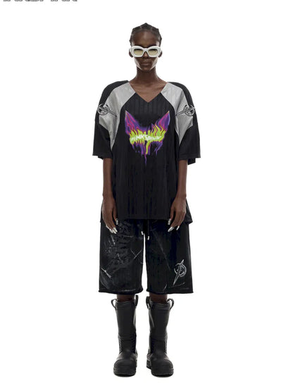 Electric Moon Flame Cat Jersey【s0000014008】