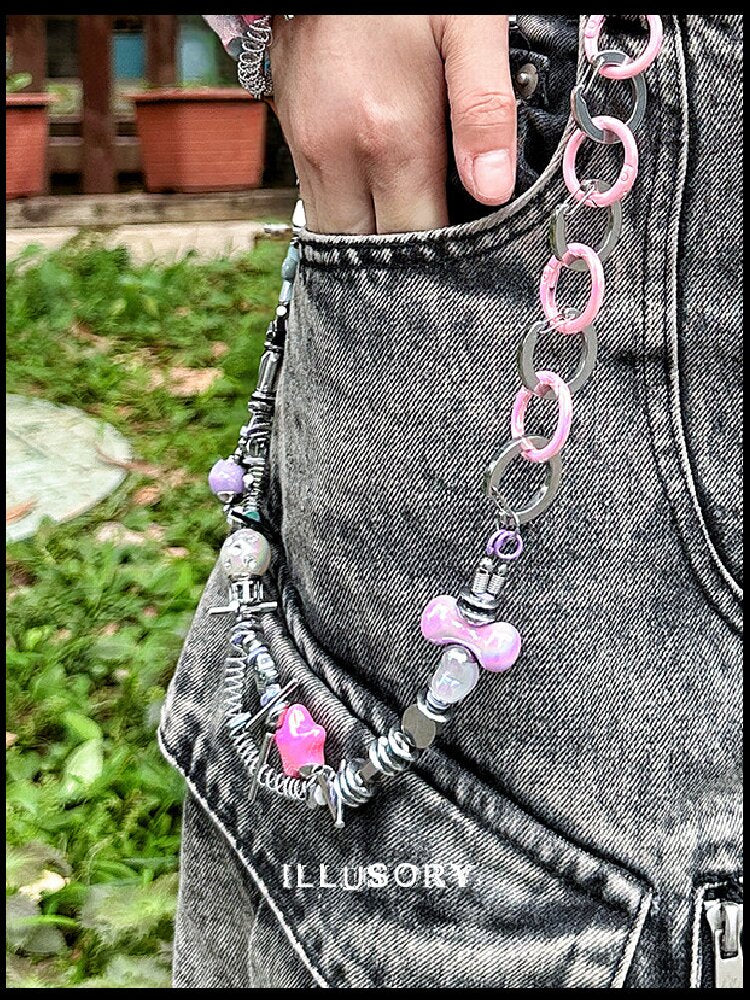 Handmade Spring Trouser Chain Necklace【s0000018892】