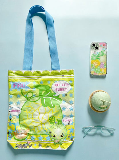 Colorful fruit print shoulder bag【s0000012861】