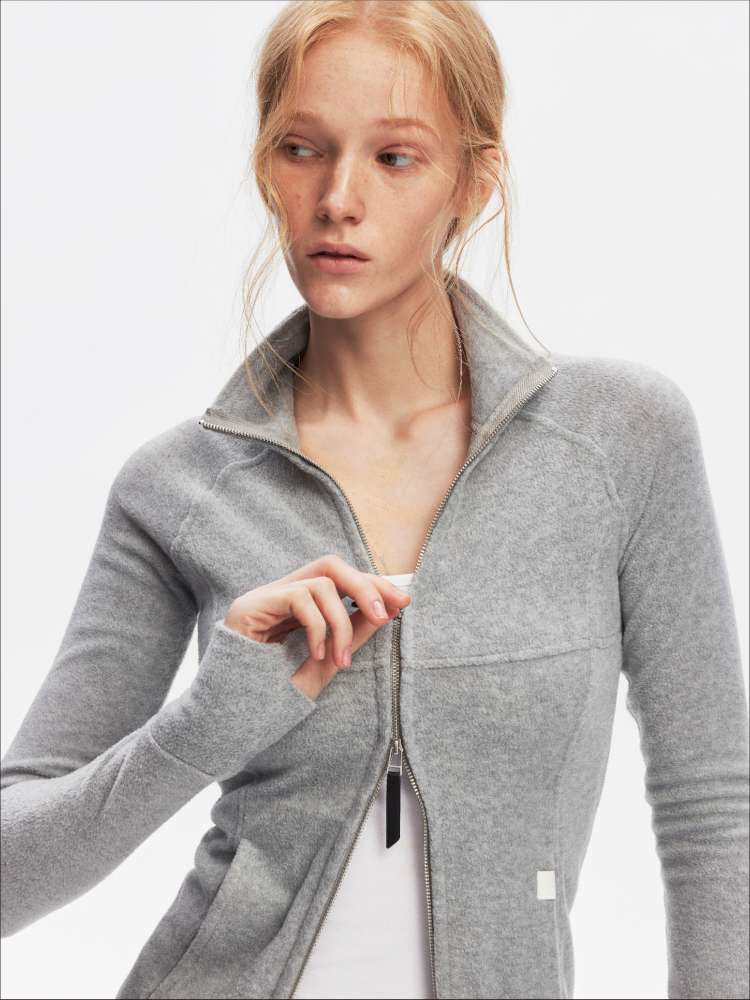 Minimalist Fleece Cycling Slim Jacket【s0000014880】