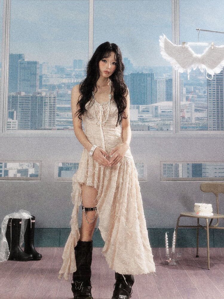 Fringe Irregular Streamer Skirt【s0000016272】