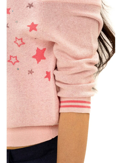 Star Diamond One Shoulder Knit【s0000016116】
