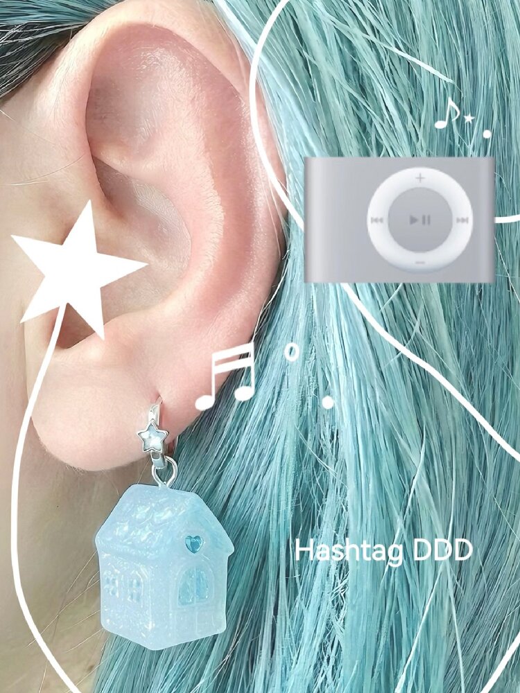 Quirky Unicorn Little House Jewelry【s0000017481】
