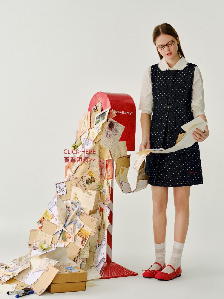 Polka Dot Sleeveless Dress【s0000011964】