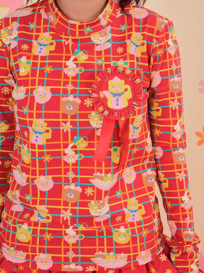 Showa Sweets House Embroidery Hairpin【s0000015169】