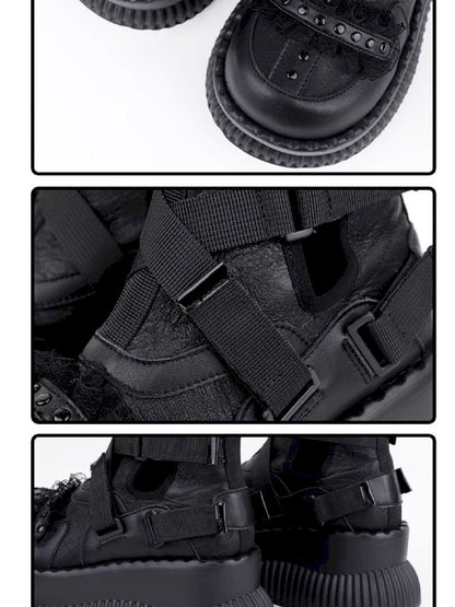 Thick Bottom Short Boots【s0000011700】