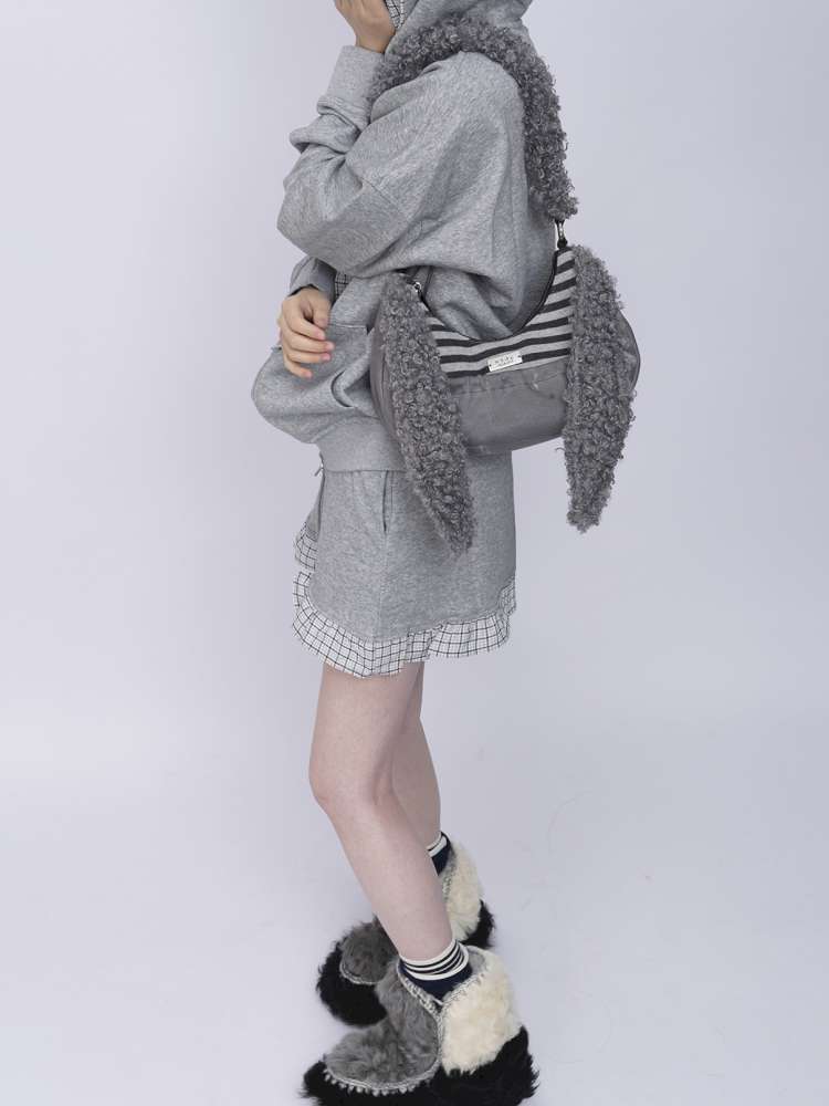 Rabbit Plush Versatile Commuter Crossbody Bag【s0000014618】