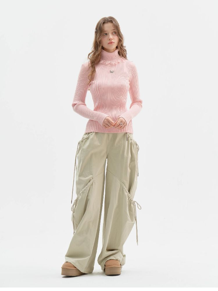 Straight Wide Leg Workwear Casual Pants【s0000011511】