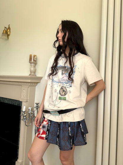 Cute Printed Short Sleeve Loose T-Shirt【s0000013510】