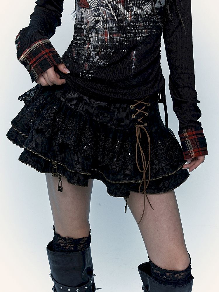 Cake Puff A-Line Skirt【s0000011437】