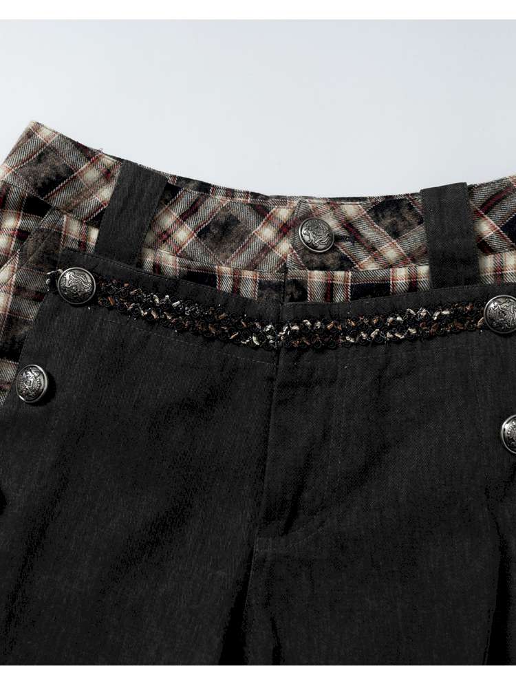 Vintage Punk Court Lantern Trousers【s0000014650】