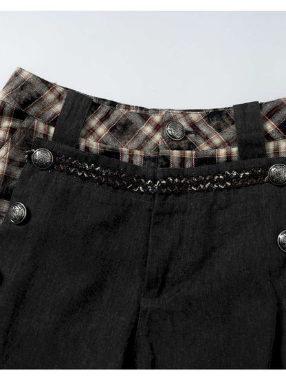 Vintage Punk Court Lantern Trousers【s0000014650】