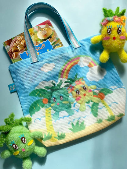 Fruit Large Capacity Printed Mesh Tote Bag【s0000012866】