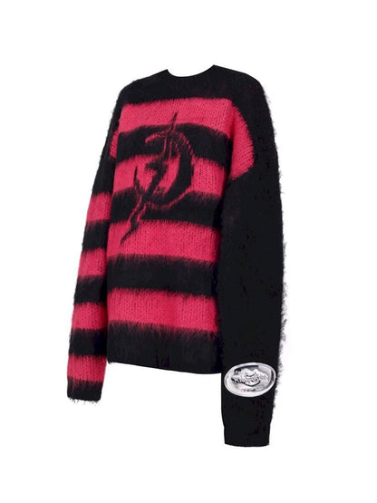 Punk Loose Genderless Street Y2K Sweater [s0000005704]