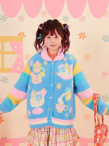 Showa Sweets House Mink Knit Cardigan【s0000015166】