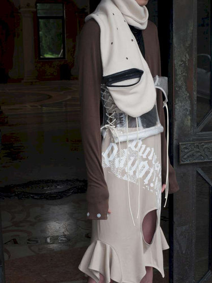 Printed Bondage Transforming Dress【s0000015143】