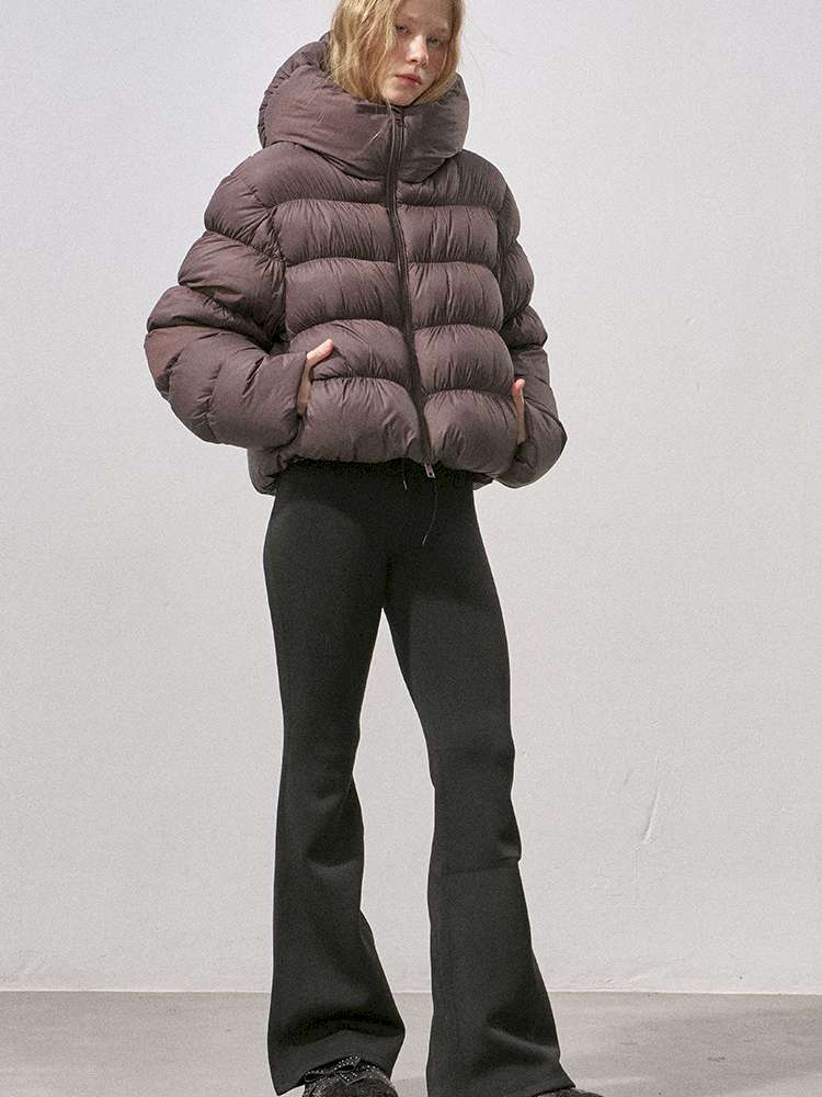 Velvet White Duck Down Jacket【s0000015219】